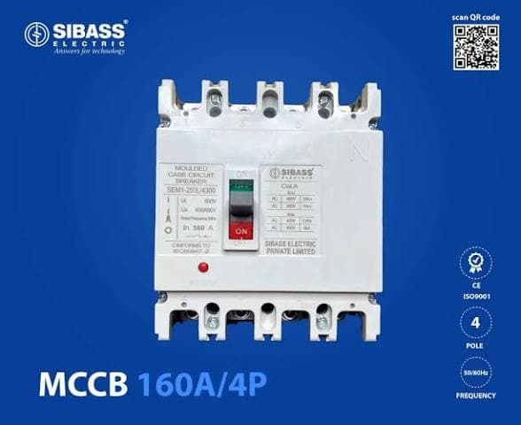 CHINT MCCB WHITE SIZE 4P 160A