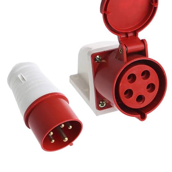 INDUSTRIAL INDUSTRIAL SOCKET ISOLATOR INDUSTRIAL SOCKET 32A-5PIN