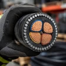 WEST ARMOURED CABLE SIZE 25.0MM 4CORE PER METER