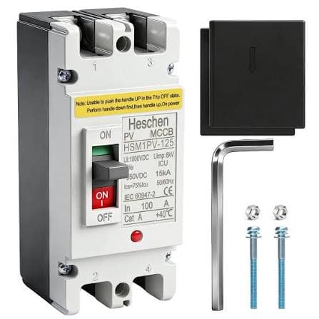 MCCB DC 2P 100A