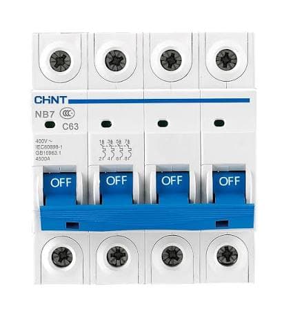 CHINT MCB AC 4P 63A