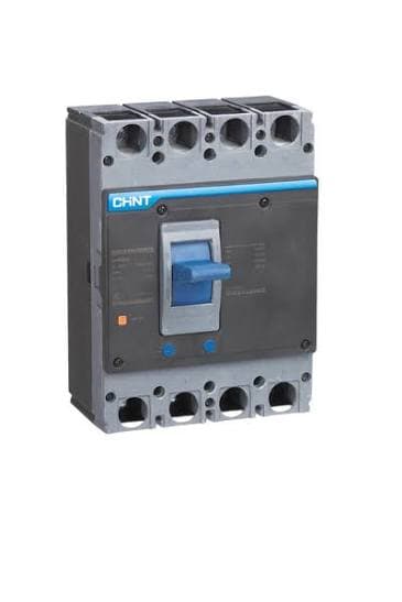 CHINT MCCB 160A 4 POLE BLACK