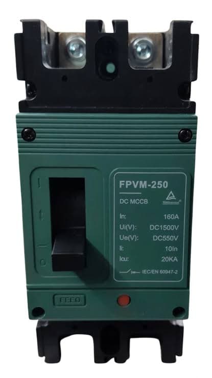 MCCB DC 2P 160A
