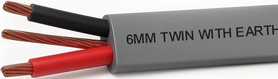 WEST TWIN WITH EARTH 6.0MM.SQ