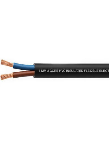 WEST FLEXIBLE CABLE SIZE 6.0MM.SQ 2 CORE