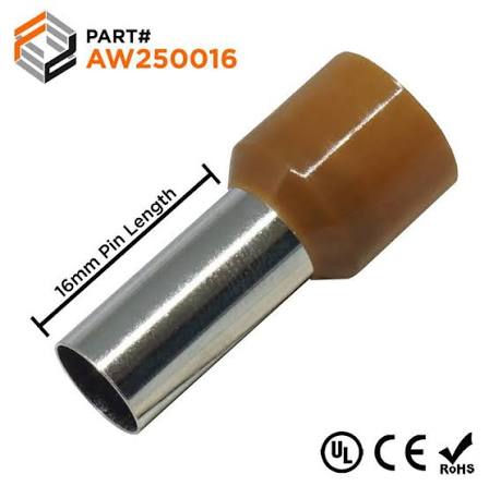 TERMINALS CABLE END SIZE 16.0MM