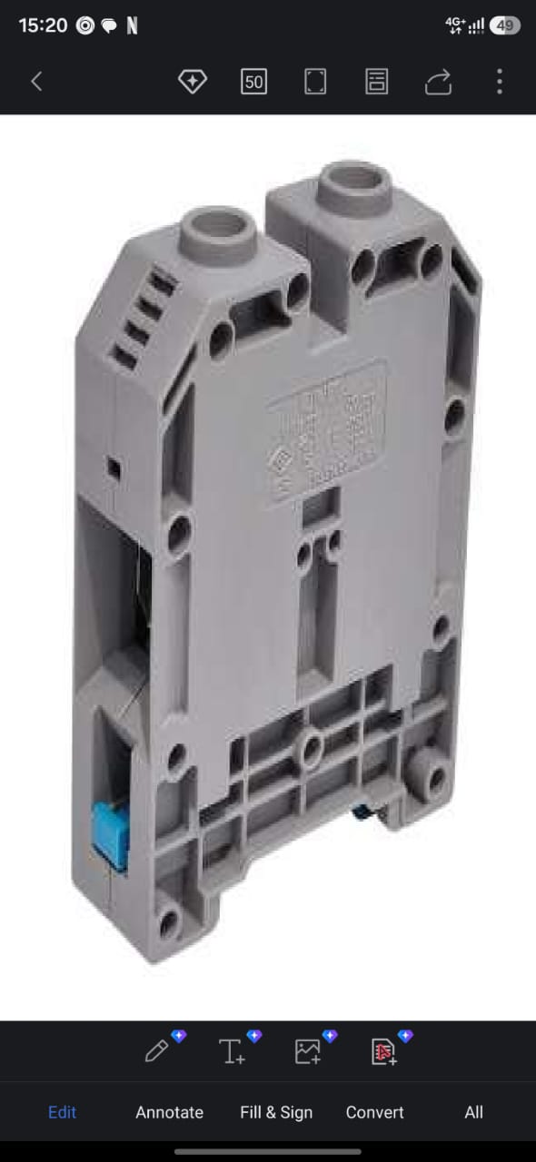 OMIKA TERMINAL BLOCK/RAIL CONNECTORS SIZE 95.0MM