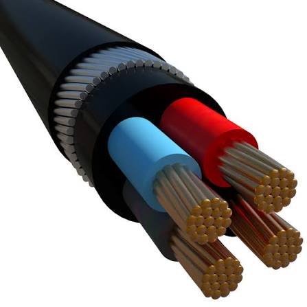WEST ARMOURED CABLE SIZE 50.0MM 4CORE PER METER
