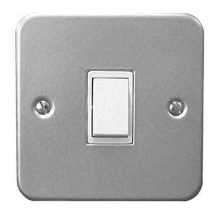 EASTORCH SWITCH 1 GANG 2 WAY METALLIC