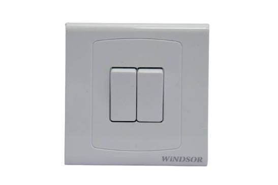WINDSOR 2GANG 2WAY SWITCH