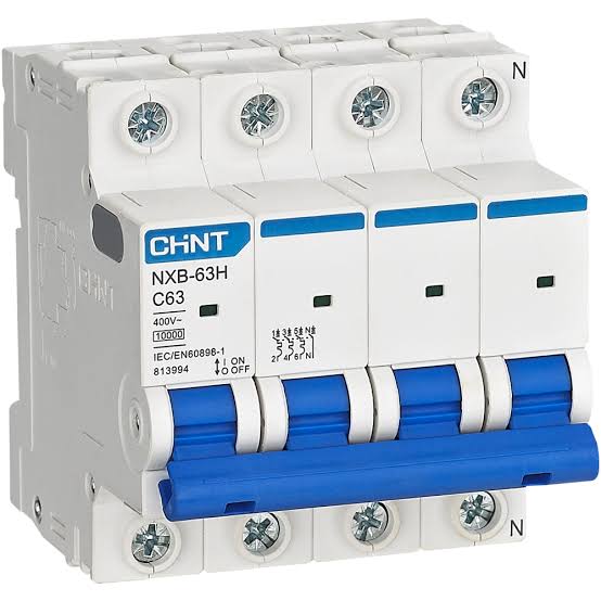 CHINT MCB AC 4P 63A