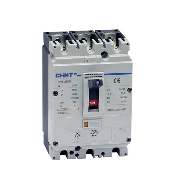 CHINT MCCB WHITE SIZE 3P 200A