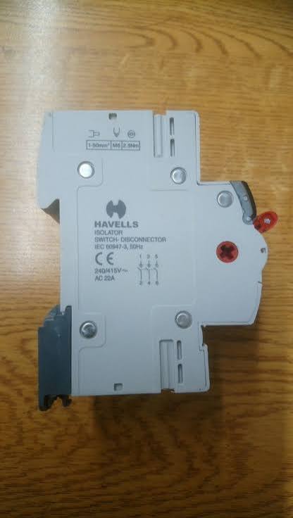 HAVELLS MCB AC TP 125A