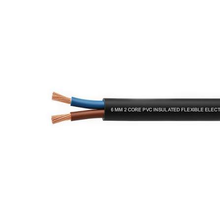 WEST FLEXIBLE CABLE SIZE 6.0MM.SQ 2 CORE