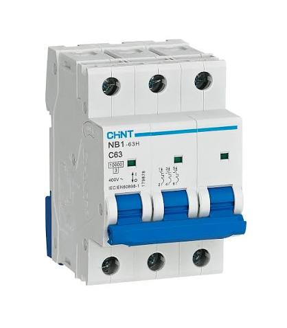 CHINT MCB AC 3P 63A