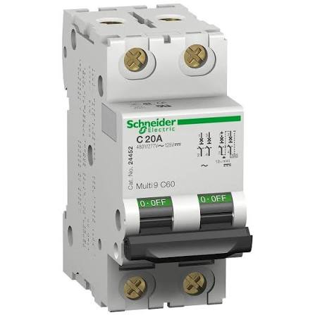 EUROPLUS MCB AC DP 6A - 63A