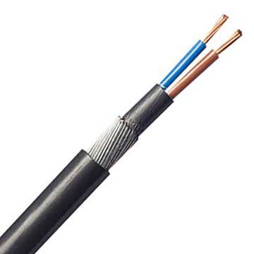 WEST ARMOURED CABLE SIZE 2.5MM 2CORE PER METER